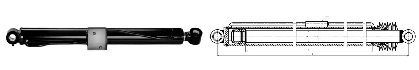Boom Aerial Work Vehicle Upper Arm Hydraulic Cylinder
